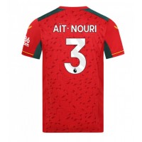 Fotbalové Dres Wolves Rayan Ait-Nouri #3 Venkovní 2023-24 Krátký Rukáv